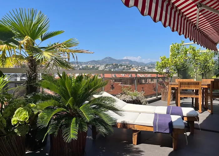 Splendide Penthouse Au Coeur De Nice